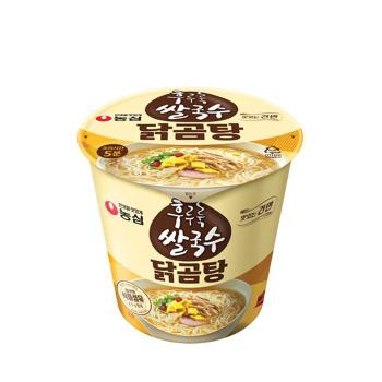 소컵라면 농심 후루룩 쌀국수 닭곰탕 73g 24개 (S51138918)