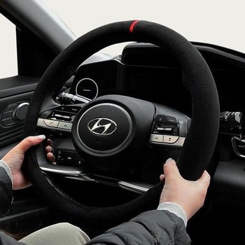 [JHL16186_51C0]아반떼CN7 자동차핸들커버 바겐 스웨이드 (29908853A)