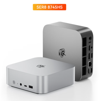 [해외] 비링크 BEELINK SER8 8745HS AMD라이젠7 베어본 8코어 12스레드 미니PC 컴퓨터