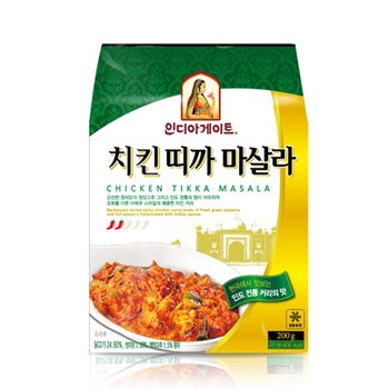디케이냉동식품(주) [트레이더스]인디아게이트 치킨띠까마살라 200g X 3개입