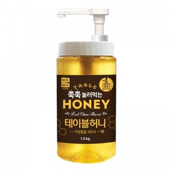녹차원 테이블허니 사양벌 꿀 1.5kg
