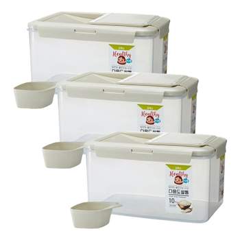 코멕스 밥맛이 좋아지는 신선 다용도쌀통 10kg X 3개