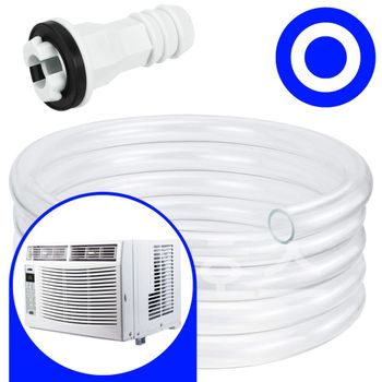 닥터호스 일렉코디 창문형 에어컨호스 HWC-6000E 커넥터 젠더 드레인 배수 호수 호환