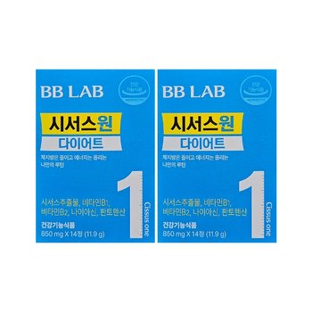 뉴트리원 비비랩 시서스 원 다이어트 850mg x 14정 x 2박스