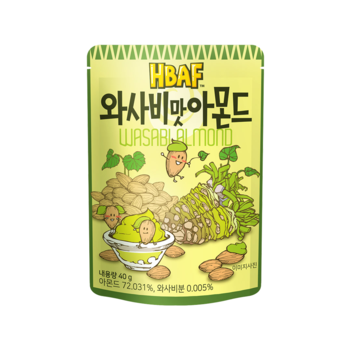 HBAF 와사비맛 아몬드 40g