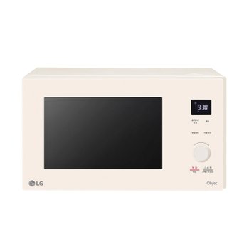 LG 디오스 오브제컬렉션 전자레인지 MWJ25E 크리스탈 베이지
