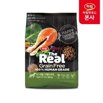 더리얼 그레인프리 크런치 연어 어덜트 5.8kg