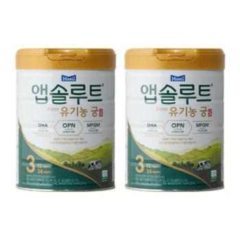 매일유업 앱솔루트 유기농 궁 3단계 800g x 2개 (S46129729)
