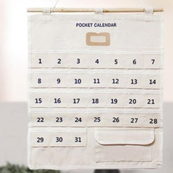 30days 생활비달력 가계부 용돈달력 통장보관 준비물 (WFKAE9Q)