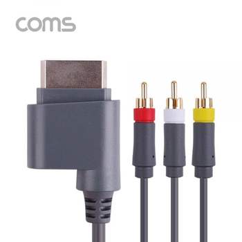 게임기 AV 케이블 XBox360용 1.8M XBox to 3RCA 네트워크기기 데이터기기 분배기 영상분배기