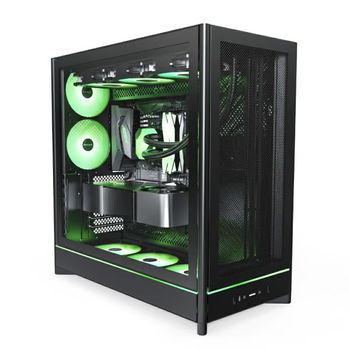 MONTECH HS01 PRO 미들타워 케이스 블랙