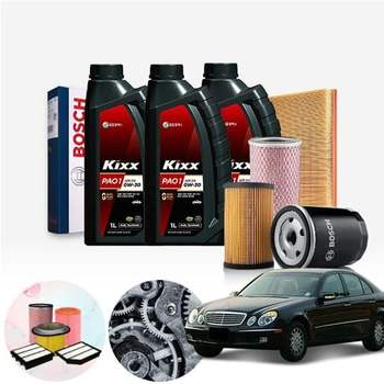 E240 W211 (~09) M112 가솔린 킥스파오1 0W30 0W40 합성엔진오일 필터세트 9