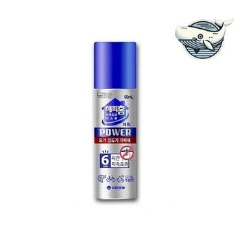 모기 차단 스프레이 65mL 캠핑 낚시 여행용 모기방지 모기기피용품 모기방지스프레이 모기예방