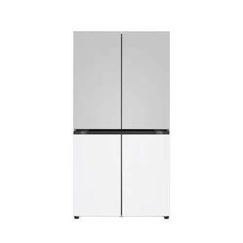 LG 디오스 냉장고 T876MRQ012 크림 그레이 / 에센스 화이트