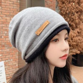 니트 비니 남성 여성 붕어빵 빈털털이