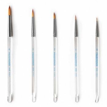 세필붓 DG35IN13 368R 0호 붓 끝 가는 붓글씨 붓그림 세밀화 붓 칠하기 미술 붓 펜붓