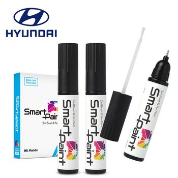 W6H 아이오닉5 HL 붓펜 투명 세트 카페인트