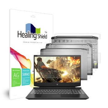 HP 파빌리온 게이밍15 ec0054ax 저반사 지문방지 액정보호필름1매 외부3종 세트