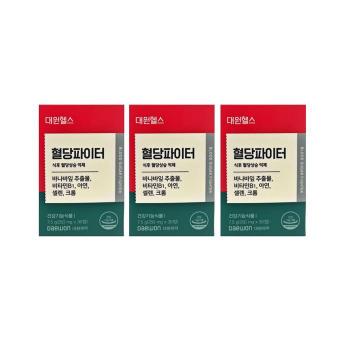 대원헬스 대원제약 혈당파이터 250mg x 30정 x 3박스 -AO- (S49830027)