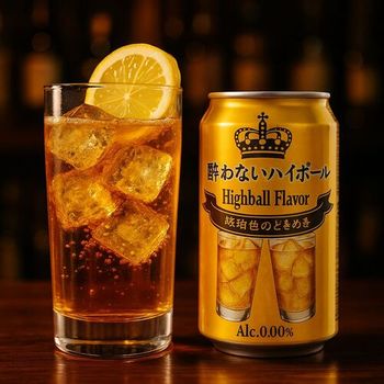 무알콜 하이볼 요와나이 하이볼맛 논알콜 탄산음료 350ml 1캔