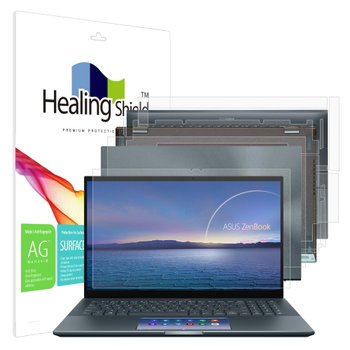 에이수스 젠북 프로15 UX535LI 저반사 지문방지 액정보호필름1매 외부3종 세트