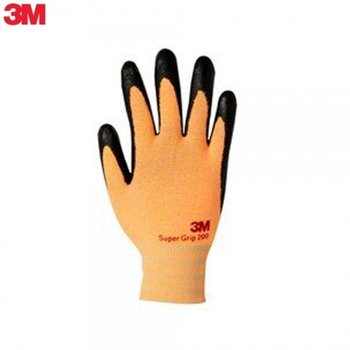 3M 슈퍼그립 200 코팅장갑 칼라장갑 오렌지_22701372