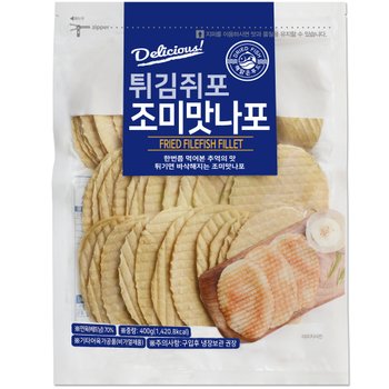 해맑은푸드 튀김쥐포 400g