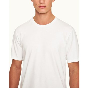 [오늘출발] [당일배송] 올레바 브라운 로고 자수 릴렉스핏 반팔 티셔츠 화이트 279056 WHITE