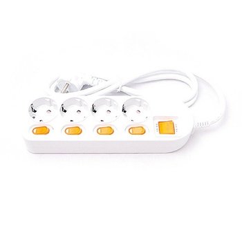 개별콘센트탭 1.5M 멀티콘센트 4구전원탭 1.5M멀티탭 국산 전기선 3구 6구