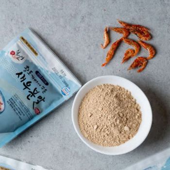 구운 새우분말 120g 천연조미료 새우가루