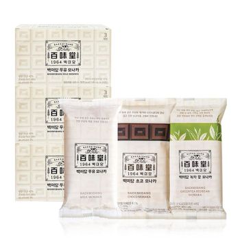 백미당 우유/초코/녹차 모나카 아이스크림 3개입 3개 (총 9개)..[35279270]