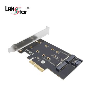 랜스타 NVMe M.2 SATA to PCI-e카드 윈11 지원 SATA컨버터 M.2컨버터 NVME HDD컨버터