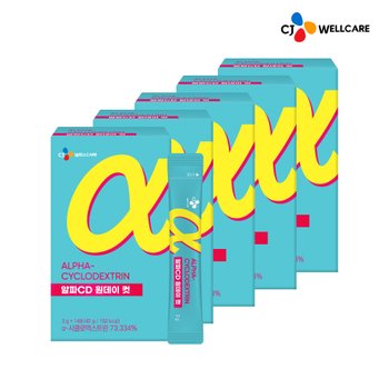 [CJ공식] 알파CD 원데이 컷 14포 5박스