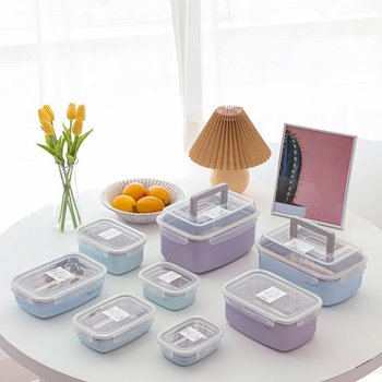 KOMAX 코멕스 컬러 스텐킵스 스텐 밀폐용기 반찬통