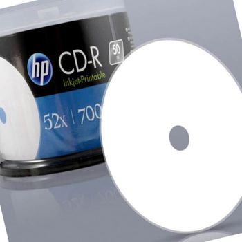 CD-R Printable52x 700MB 케익케이스 50p 관공서 전산소모품 공디스크 공DVD 사진저장 공씨디