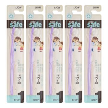 키즈세이프 칫솔 0~3세 1단계 5개입