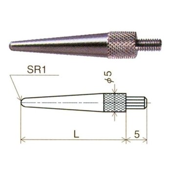 [MDKQT6015_61]다이얼게이지포인트 파츠 SR1xL30mm XS-330