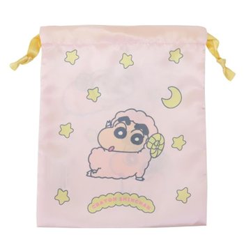 [해외] 크레용 신짱 건착 가방 리본 돈주머니/나리키리 양