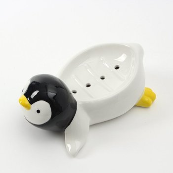 물빠짐 펭귄 비누받침대 엎드린펭귄 비누케이스 물빠짐비누받침대 비누거치대 비누트레이 비누홀