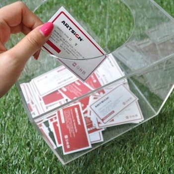 고품질 응모함 대형 모금함 투표함 명함박스 응모박스 전시함 명...