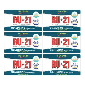 [알유21] 알유21 RU 21 비타민C 750mg x 6정 6박스 -SDL- (S12264415)