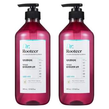 닥터루티어 맥주효모 탈모증상완화 샴푸 석류향 800ml X 2개