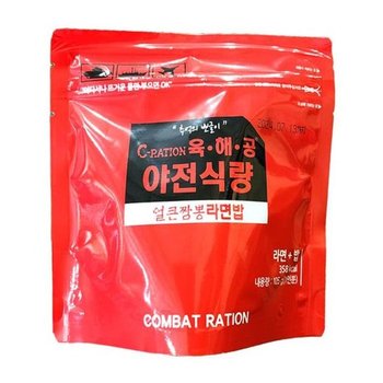 [프로셀러] 야전식량 얼큰짬뽕라면밥(참미푸드105g) (13038923)