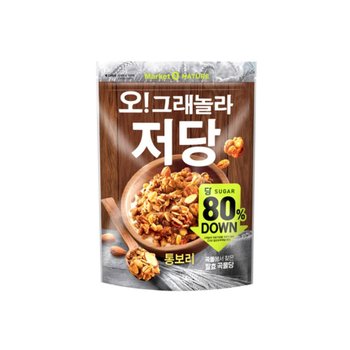 마켓오네이처 오그래놀라 저당 통보리 360g x 12개