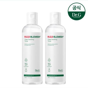 닥터지 레드 블레미쉬 클리어 수딩 토너 300mL 1+1