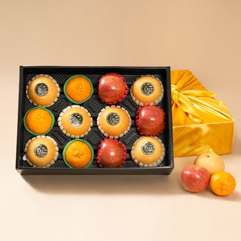 [SSG상품권증정이벤트][바로배송/보자기동봉]과일 혼합 선물세트 4호(5kg 사과3/배6/레드향3)