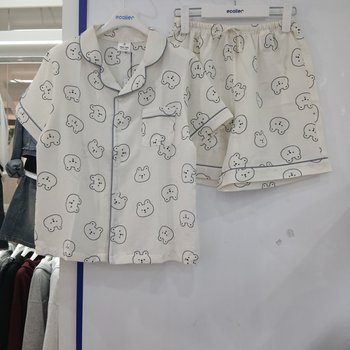 [모다부평]쿨 시어서커 카라 파자마 세트/26OP753CR_BP_BP