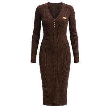[해외] 엘리자베타프렌치 AM14B61E2 644 CACAO KNIT DRESS