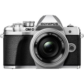 [해외] OLYMPUS 미러리스 SLR 카메라 OM-D E-M10 MarkIII EZ 더블 줌 키트 실버
