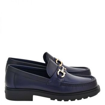[해외] 페라가모 Duglas Gancini Ornament 로퍼 Size 9 EE 022300 769161 1303321